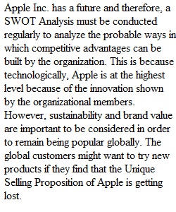 1-3 Short Paper Strategic Planning at Apple, Inc.